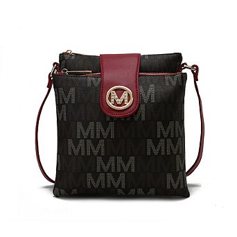 Mkf Collection Stylish Monogram Women's Crossbody Bag By Mia K