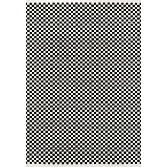 Finn High-low Modern Minimalist Checkered Monotone Indoor/outdoor Area Rug