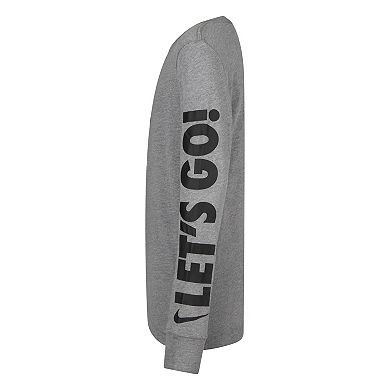 Boys 8-20 Nike 3BRAND by Russell Wilson "Let's Go" Ballers Football Long Sleeve T-shirt