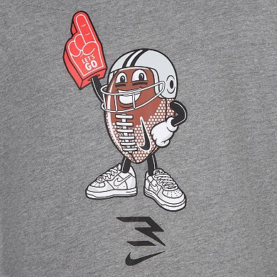 Boys 8-20 Nike 3BRAND by Russell Wilson "Let's Go" Ballers Football Long Sleeve T-shirt