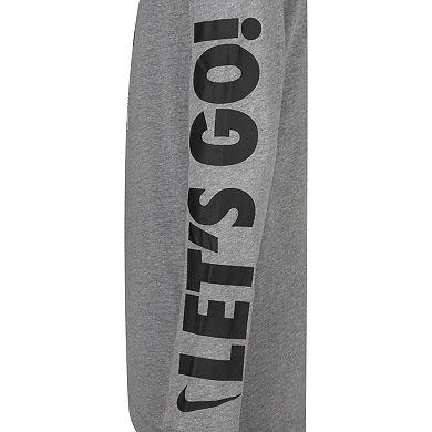 Boys 8-20 Nike 3BRAND by Russell Wilson "Let's Go" Ballers Football Long Sleeve T-shirt
