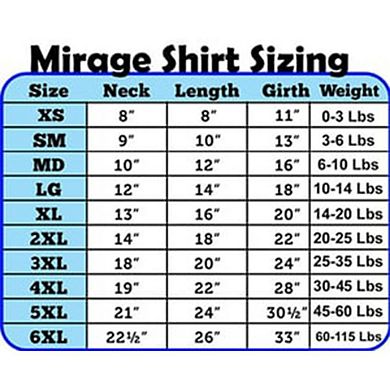 Mirage Pet Products Plain Shirts