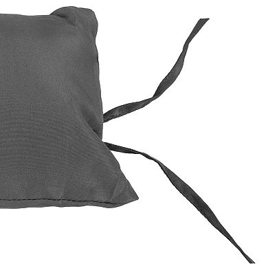 Sunnydaze Andrei Double Egg Chair Replacement Cushion Set