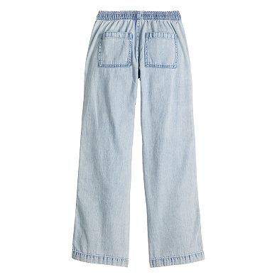 Girls 6-20 SO® Wide Leg Cargo Jeans