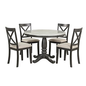Merax 5 pc Dining Table And Chairs Set
