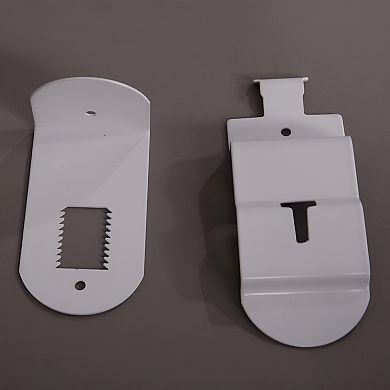 12 Layers Wall-mounted Style Home Shoe Rack - White