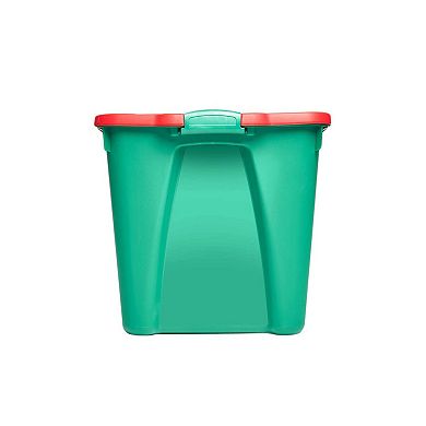 Homz 4-Pack Durabilt 22-Gallon Latching Tough Containers | Holiday