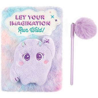 Make It Real 3C4G: Imagination Land Wild Style Plush Journal & Pen