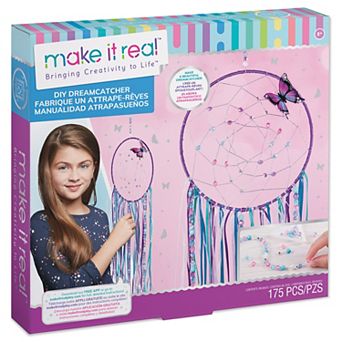 Make It Real: DIY Dreamcatcher Butterfly 175 pc All-In-One Kit