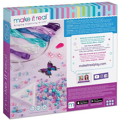 Make It Real: DIY Dreamcatcher Butterfly 175 Piece All-In-One Kit
