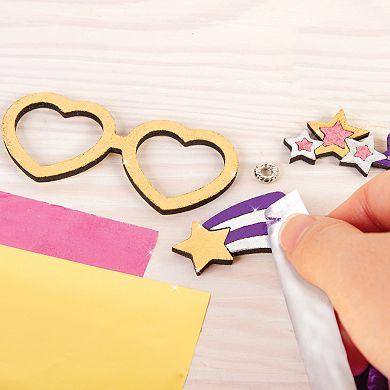 Make It Real: DIY Cuddle Mob - Create 4 Pom Pom Characters, 36 Pieces