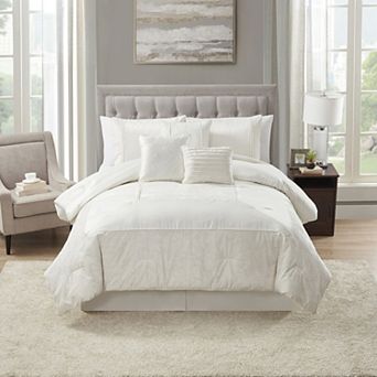Sweet Home Collection Luna Crushed Velvet Comforter Set