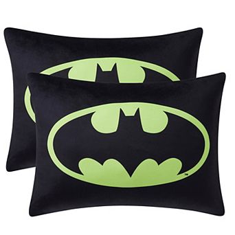 Sweet Home Collection Batman Signal Reversible Bed Pillow 2-Pack Set