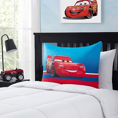 Disney / Pixar's Cars Lightning McQueen Reversible Bed Pillow by Sweet Home Collection