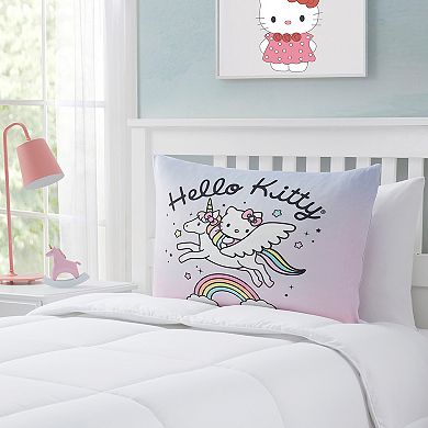 Sweet Home Collection Hello Kitty Reversible Bed Pillow