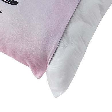 Sweet Home Collection Hello Kitty Reversible Bed Pillow 2-Pack Set