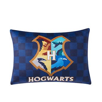 Sweet Home Collection Harry Potter Hogwarts Reversible Bed Pillow