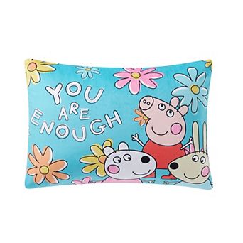 Sweet Home Collection Peppa Pig Reversible Bed Pillow