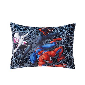 Sweet Home Collection Spider-Man Spidey Friends Reversible Bed Pillow