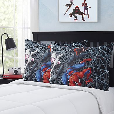 Sweet Home Collection Spider-Man Spidey Friends Reversible Bed Pillow 2-Pack Set