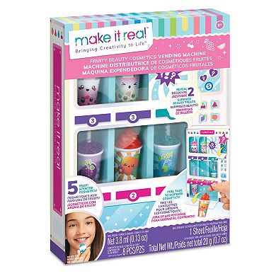 Make It Real: Fruity Beauty Cosmetics Lip Gloss Vending Machine