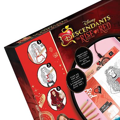 Make It Real: Disney's Descendants 4 Rise Of Red - LED Light Board Fashion Sketching Set