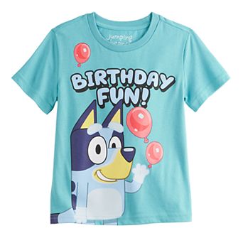 Baby & Toddler Boy Jumping Beans® Bluey Birthday Fun Short Sleeve Tee