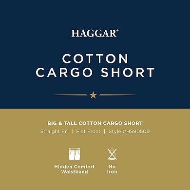 Big & Tall Haggar® Men's Cotton Cargo Short