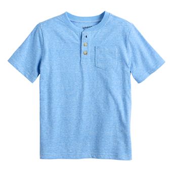 Boys 4-12 Jumping Beans® Short Sleeve Pocket Henley Tee