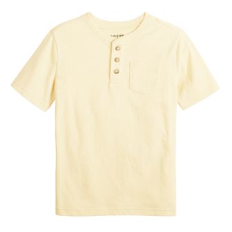 Boys 4-12 Jumping Beans® Short Sleeve Pocket Henley Tee