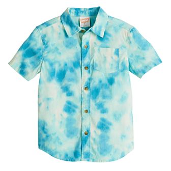 Boys 4-8 Jumping Beans® Short Sleeves Button Down Shirt