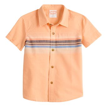 Baby & Toddler Boy Jumping Beans® Short Sleeve Woven Button-Down Shirt