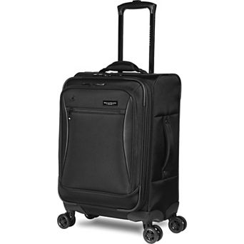 WallyBags Solutions 20” Expandable Spinner Carry-On with Padded Electronics Pockets