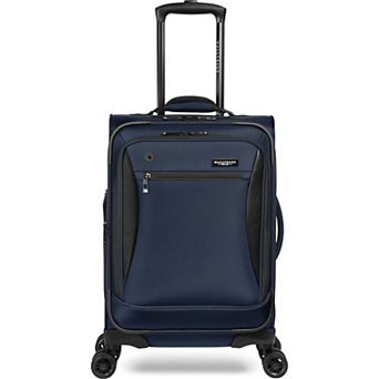 WallyBags Solutions 20” Expandable Spinner Carry-On with Padded Electronics Pockets