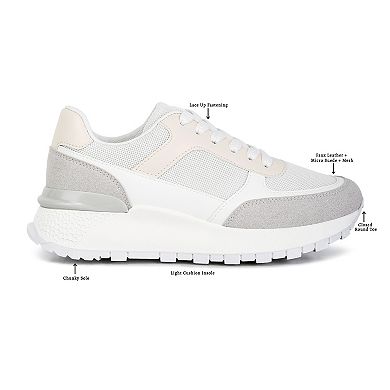 London Rag Nairobi Women's Non-Ordinary Lace Up Sneakers