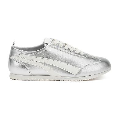 London Rag Montek Women's Metallic Lace-Up Sneakers