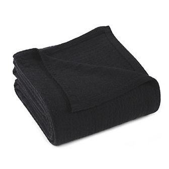 SUPERIOR Waffle Weave Honeycomb Knit Cotton Blanket