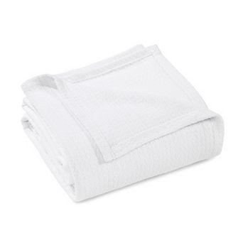 SUPERIOR Waffle Weave Honeycomb Knit Cotton Blanket