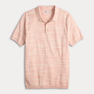Men's Sonoma Goods For Life® Short Sleeve Sweater Polo