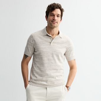 Men's Sonoma Goods For Life® Short Sleeve Sweater Polo