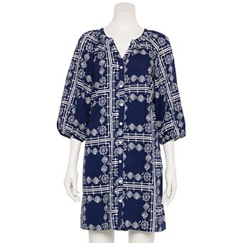 Women's Sonoma Goods For Life® Adaptive Button Front Dress