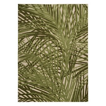 Nourison Aloha Palm Tree Indoor / Outdoor Rug