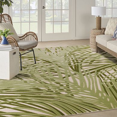Nourison Aloha Palm Tree Indoor / Outdoor Rug