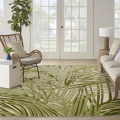 Nourison Aloha Palm Tree Indoor / Outdoor Rug
