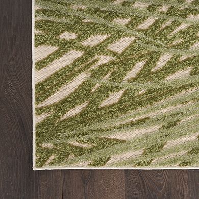 Nourison Aloha Palm Tree Indoor / Outdoor Rug
