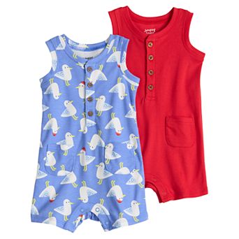 Baby & Toddler Boy Jumping Beans® 2-Pack Tank Top Romper