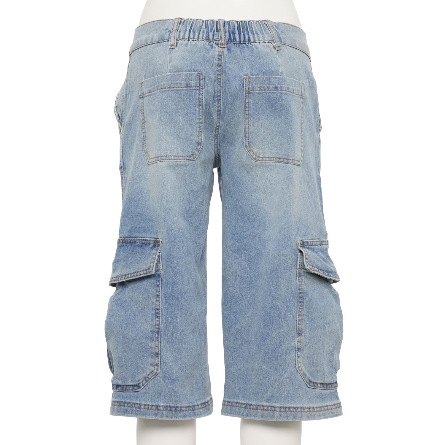 Pantalon Capri En Denim Stretch Almost Famous - Taille Junior 3-5 (environ 38)