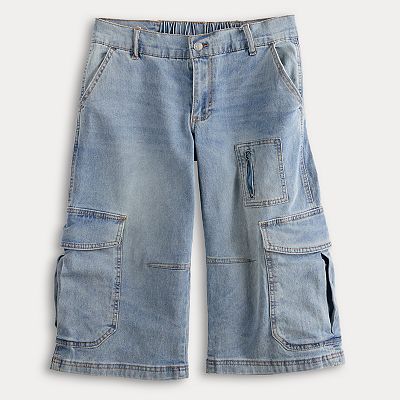 Denim Capri Capri Shorts For Juniors Juniors' Almost Famous