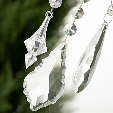Haven Living 3-pc. Drop Crystal Christmas Ornament Set