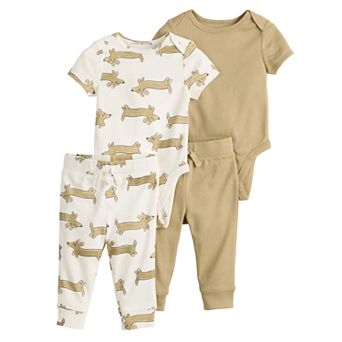 Baby & Toddler Jumping Beans® 4 pc Bodysuit & Pants Set